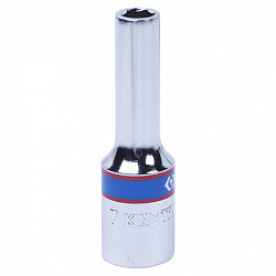 Головка глуб. 6-гр. 3/8"DR 7мм хром