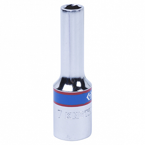 Головка глуб. 6-гр. 3/8"DR 7мм хром