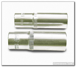 Головка свечная 1/2"DR 21мм, CrV БМ