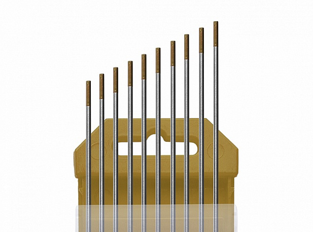 Электроды вольфрамовые КЕДР WL-15-175 Ø 2,0 мм (золотистый) AC/DC