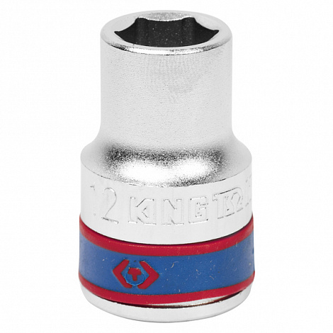 Головка торц 12мм 6-гр 1/2"DR хром KT