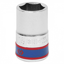 Головка торц 16мм 6-гр 1/2"DR хром KT