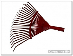  Грабли веерные пластинчатые без черенка ГВП
